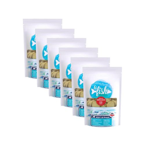 Kit Risparmio 6x70G Hi Fish Snack Cane Chips