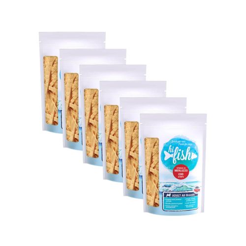 Kit Risparmio 6x70G Hi Fish Snack Cane Strisce