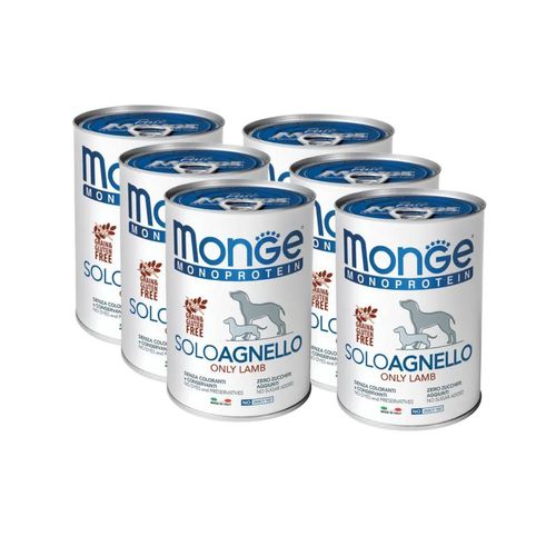 Kit Risparmio 6x400G Monge Dog Monoproteico