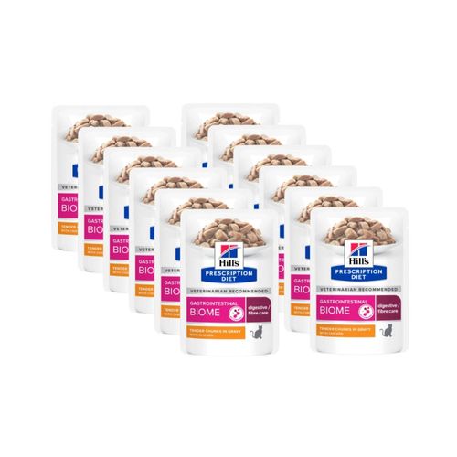 Kit Risparmio 12x85G Hill's Prescription Diet Cat Gastrointestinal Biome