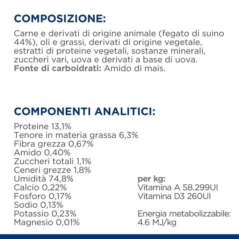 hills-prescription-diet-diabetes-care-m-d-per-gatto-con-fegato-composizione