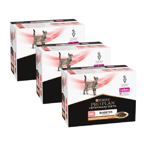 Kit Risparmio 30x85G Purina Pro Plan Veterinary Diets Cat Dm Diabetes Management Pollo