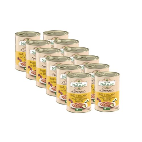 Kit Risparmio 12x400G In The Nature Dog Gourmet