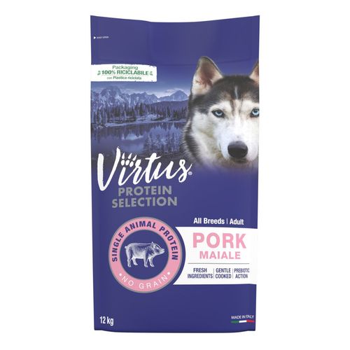 Virtus Dog Protein Selection Adult Maiale No Grain