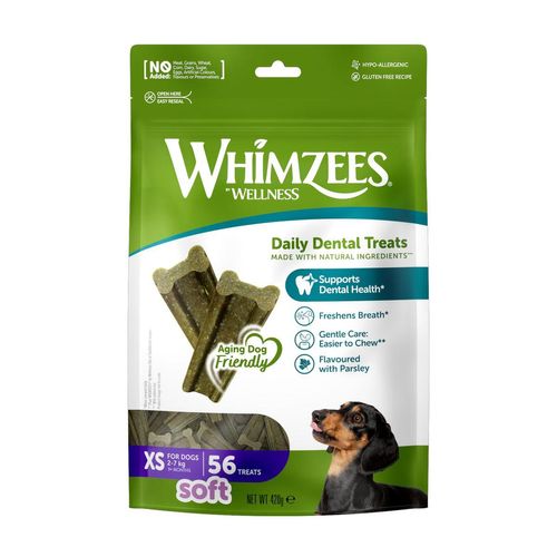 Whimzees Wellness Dog Daily Dental Treats Soft 420G