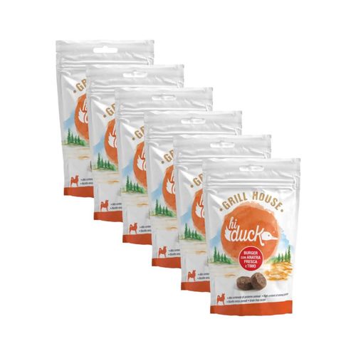 Kit Risparmio 6x60G Hi Duck Dog Snack Burger
