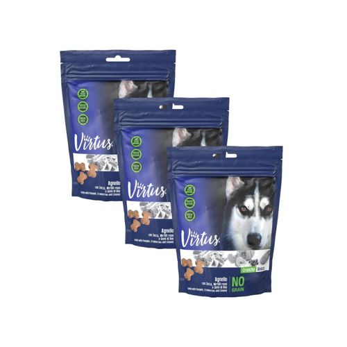 Kit Risparmio 3x150G Virtus Dog Crunchy Snack
