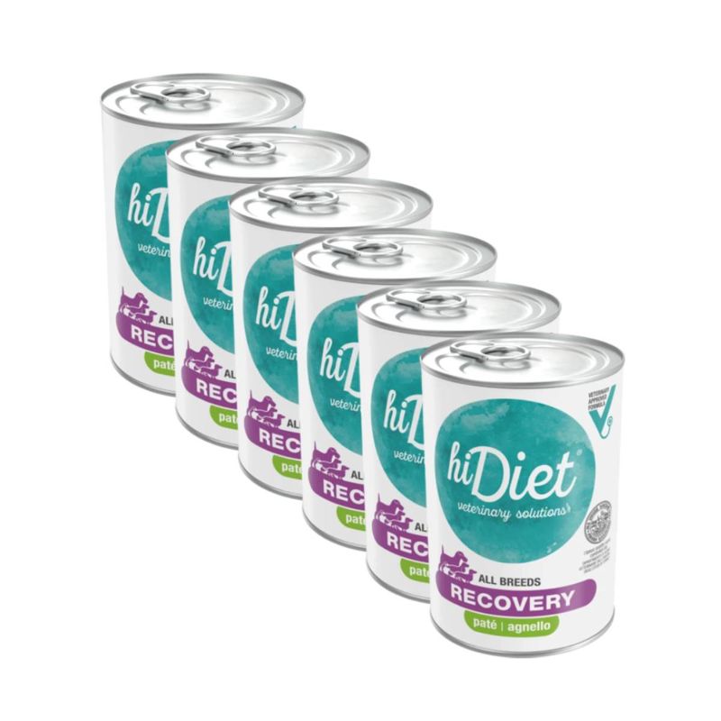 Kit-Risparmio-6x400G-Hi-Diet-Dog-Recovery-Pate-1000000000457x6