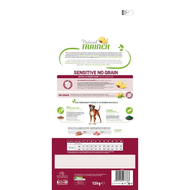 Kit-Risparmio-2x12KG-Natural-Trainer-Sensitive-No-Grain-Dog-Medium-Maxi-Trota-1000000000691-2