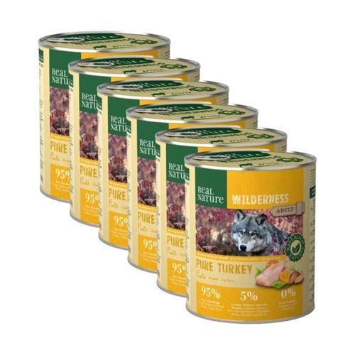 Kit Risparmio 6x800G Real Nature Wilderness Dog