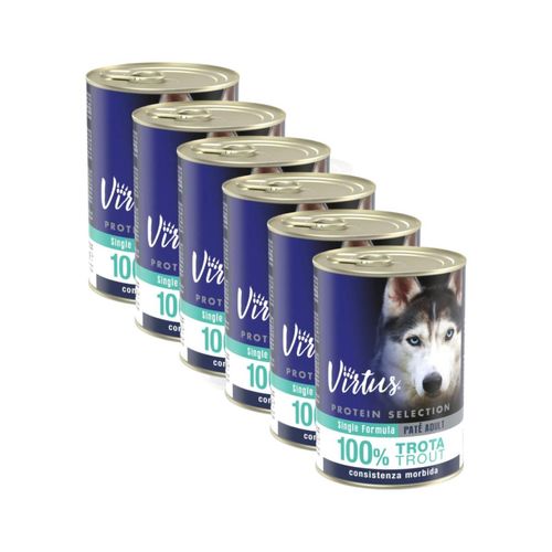 Kit Risparmio 6x400G Virtus Protein Selection Dog Adult