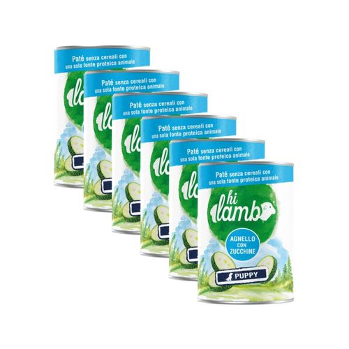 Kit Risparmio 6x400G Hi Lamb Dog