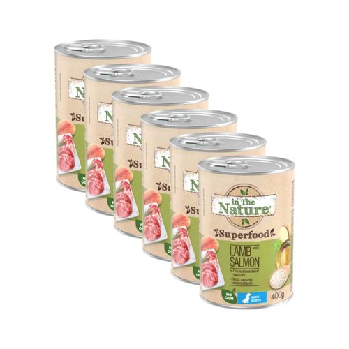 Kit Risparmio 6x400G In The Nature Superfood Dog