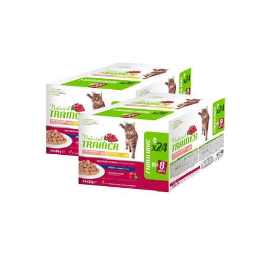 Kit Risparmio 48x85G Natural Trainer Cat Busta