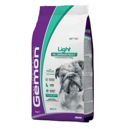 Gemon Dog Adult Light All Breeds Pollo