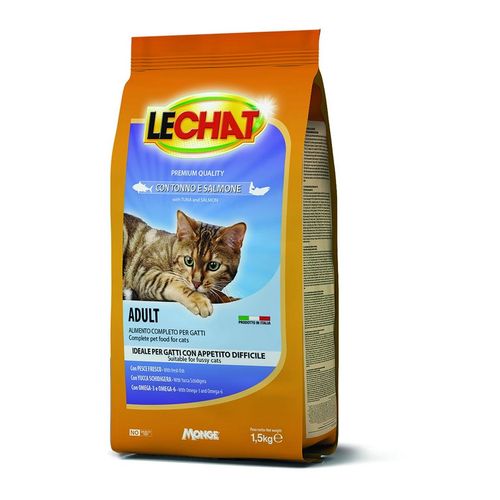 Lechat Croccantini Cat Adult Tonno e Salmone