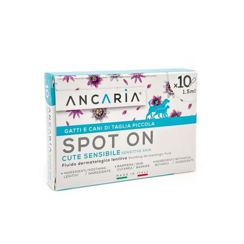 Ancaria Spot On per Gatti e Cani di Taglia Piccola