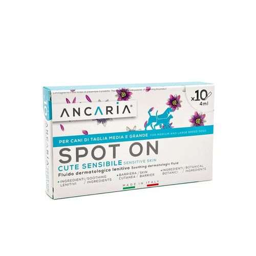 Ancaria Spot On per Cani di Taglia Media e Grande