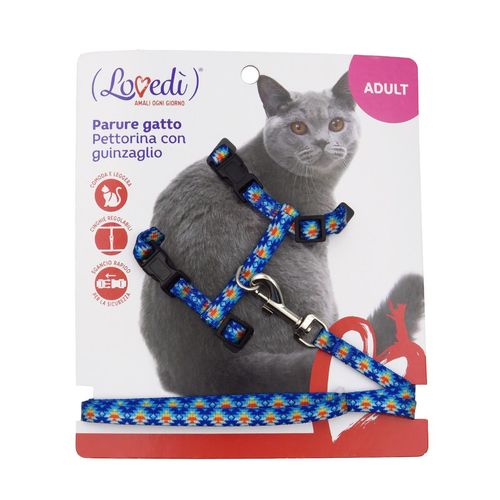 Lovedì Parure per Gatto Adulto Nylon