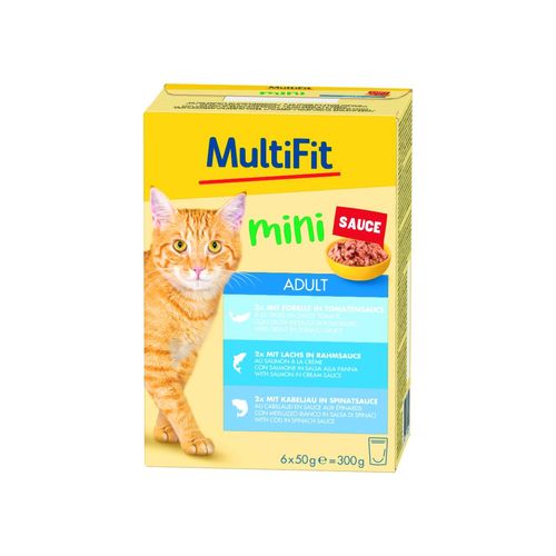 MultiFit Mini Sauce Cat Busta Multipack 6x50G