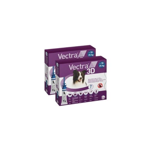 Vectra 3D Antiparassitario per Cani 10-25KG