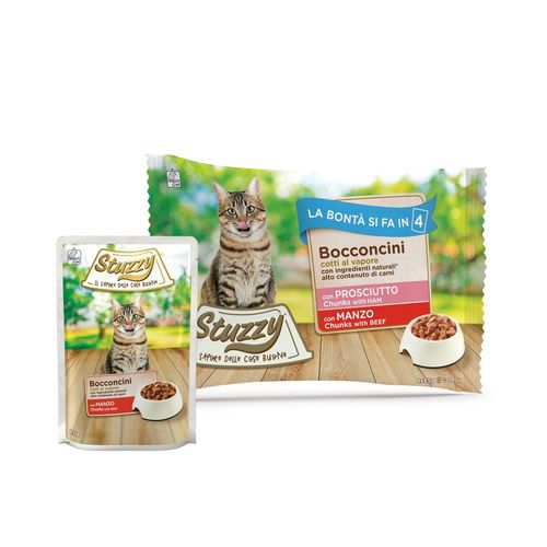 Stuzzy Cat Busta Multipack 4x85G