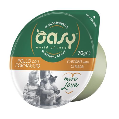 Oasy Cat More Love Vaschetta Multipack 24x70G