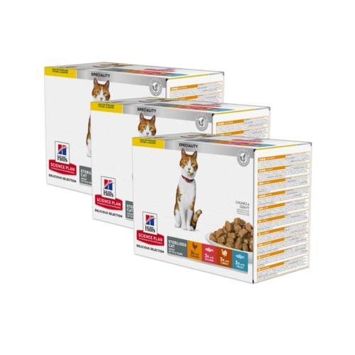 Kit Risparmio 36x85G Hill's Science Plan Sterilised Cat