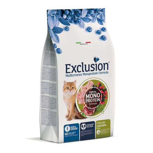 Exclusion Cat Mediterraneo Monoprotein Adult Sterilized al Pollo