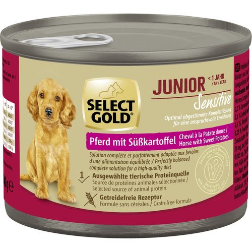 Select Gold Sensitive Puppy Lattina Multipack 6x200G
