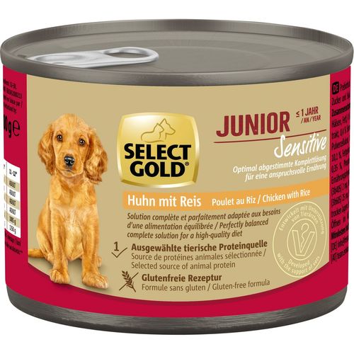 Select Gold Sensitive Puppy Lattina Multipack 6x200G