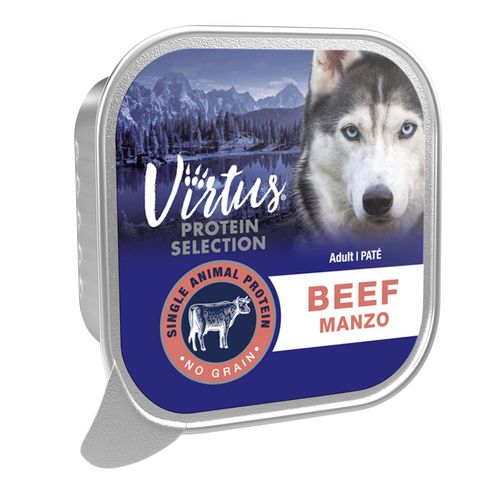 Virtus Protein Selection Dog Vaschetta Multipack 9x300G