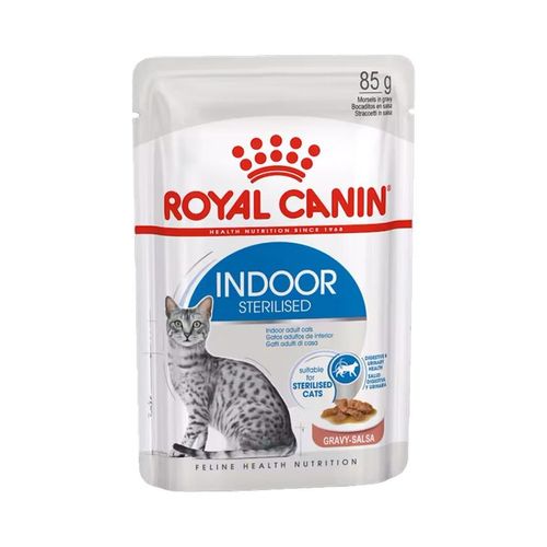 Royal Canin Cat Indoor Sterilised in Salsa Busta Multipack