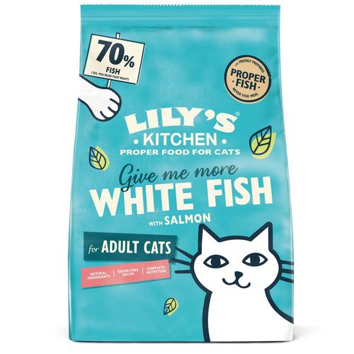 Lily's Kitchen Cat Adult Pesce Bianco con Salmone