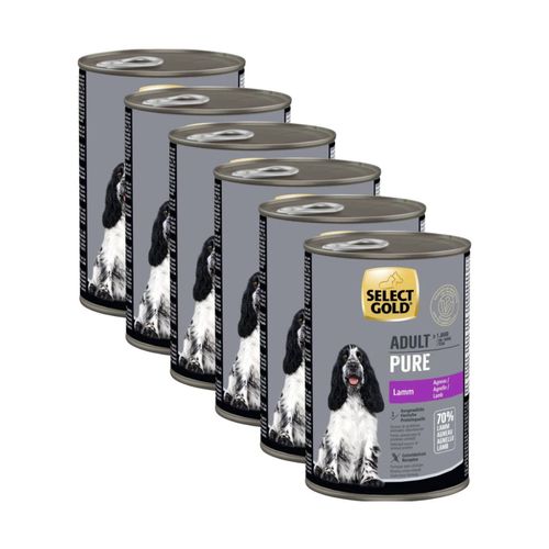 Kit Risparmio 6x400G Select Gold Pure Dog