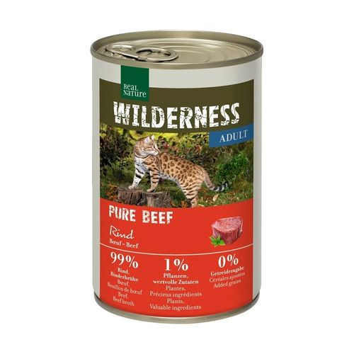Real Nature Wilderness Cat Paté Lattina 400G