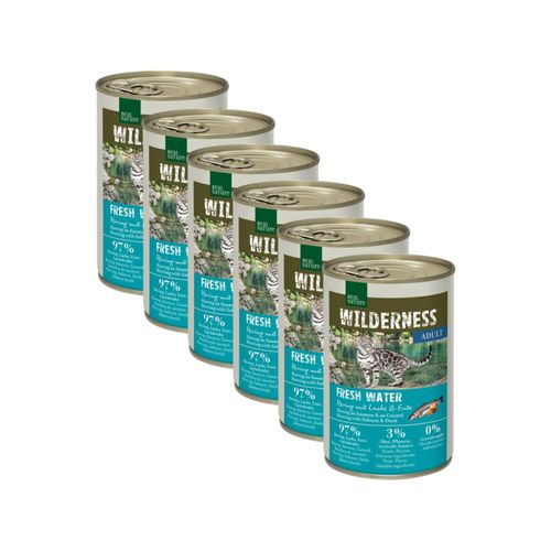 Kit Risparmio 6x400G Real Nature Wilderness Cat