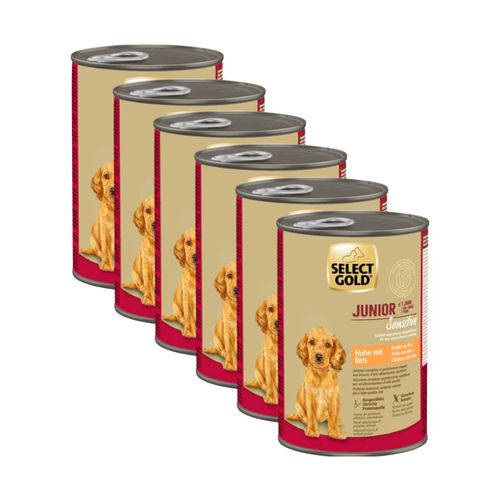Kit Risparmio 6x400G Select Gold Puppy
