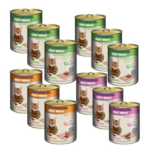 Kit Multigusto 12x800G Premiere Cat Meat Menu