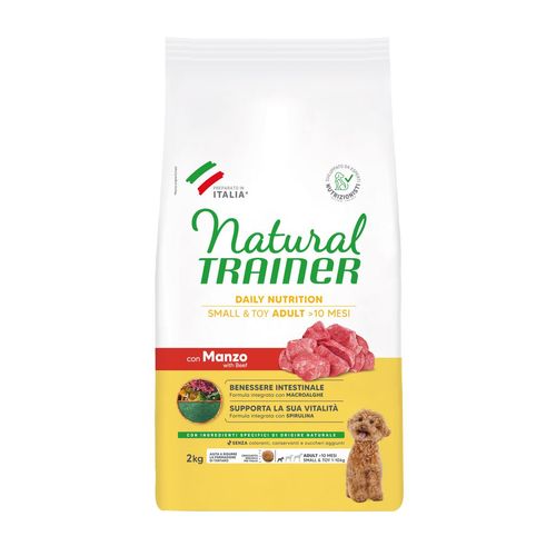 Natural Trainer Adult Small & Toy con Manzo