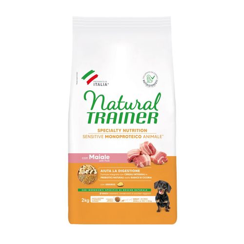 Natural Trainer Sensitive No Gluten Mini Maiale