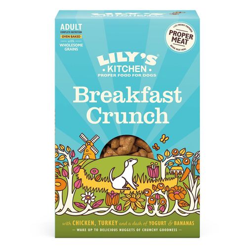 Lily’s Kitchen Dog Breakfast Crunch Pollo e Tacchino