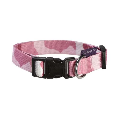 Croci Collare Cane Bobby Camouflage Rosa