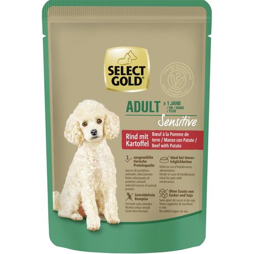 Select Gold Sensitive Dog Busta Multipack 12x100G