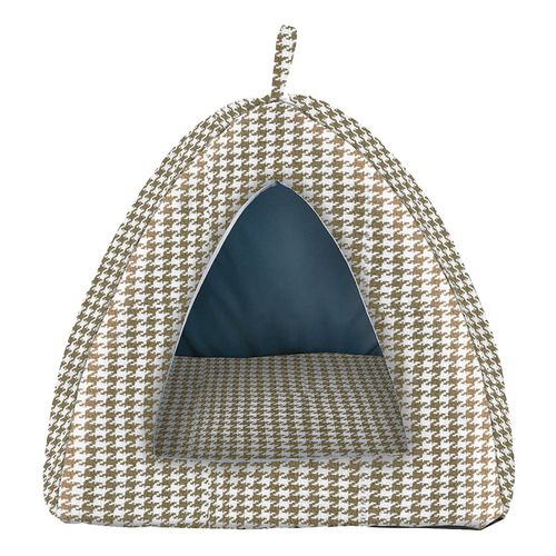Lovedi Cuccia Gatto Pied De Poule Beige