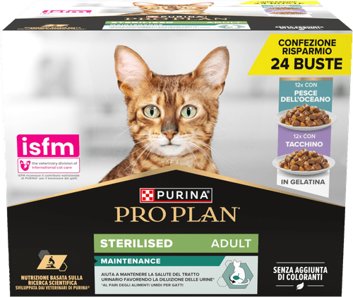 Purina Pro Plan Sterilised Maintenance Cat Busta Multipack 24X85G