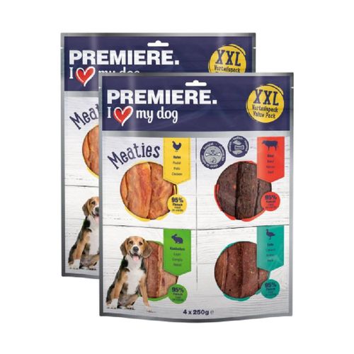 Kit Risparmio 2x1KG Premiere Snack Dog Meaties