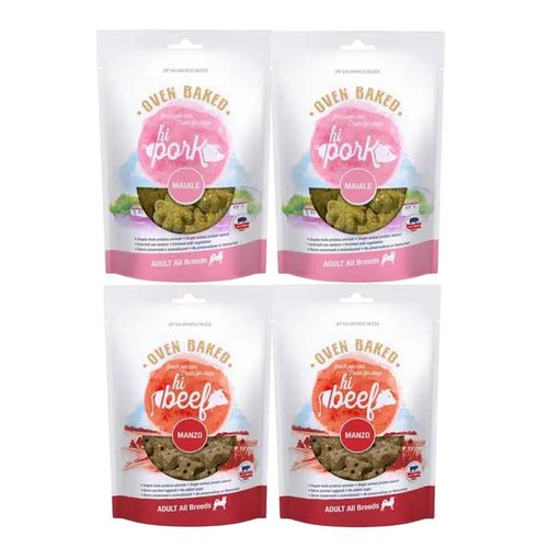 Kit Multigusto 4x250G Hi Beef Hi Pork Dog Biscotti