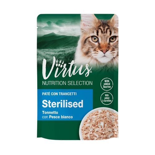 Virtus Cat Nutrition Selection Sterilised Busta Multipack 30x70G