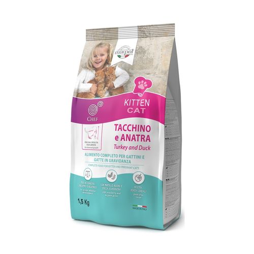 Marpet Chef Cat Kitten Con Tacchino